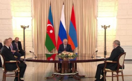 A fost făcută publică declarația comună a lui Putin Aliyev și Pashinyan despre Karabah 