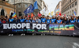 В Риме прошел многотысячный митинг за прекращение огня на Украине