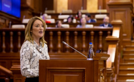 Roberta Metsola în Parlamentul de la Chișinău Văm vom ghida fiecare pas