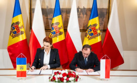 Ana Revenco și omologul său polonez au semnat un memorandum de colaborare