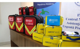 Moldova a primit un lot de echipamente pentru acordarea asistenței medicale de urgență