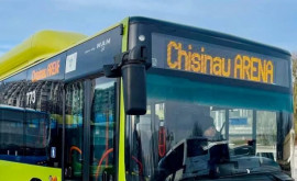 Rută specială de autobuz către Chișinău ARENA