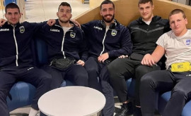 Boxeri din Muntenegru întorși acasă de pe Aeroportul din Chișinău
