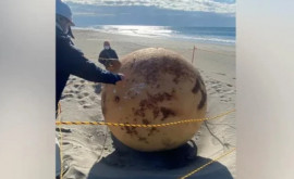 Mingea de fier găsită pe o plajă în Japonia evacuată Autoritățile analizează obiectul