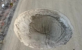 Un crater imens a apărut în Turcia