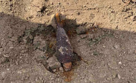 Un obuz din cel deal Doilea Război Mondial descoperit la Căușeni