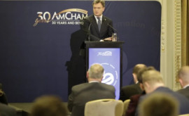 Recean a invitat oamenii de afaceri din România și SUA să investească în Republica Moldova