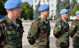 Молдавские военнослужащие тренируются вместе со своими коллегами из разных стран
