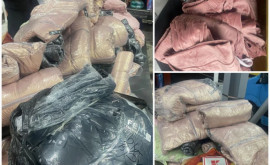 Un lot comercial de marfă ascuns în sacoșe descoperit la Leușeni 