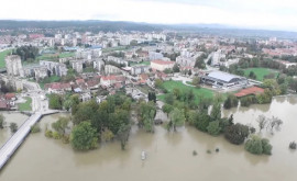 Inundații de proporții în Croația 