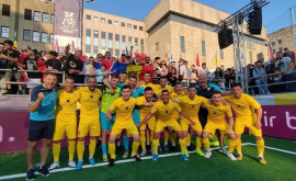 Naționala Moldovei la Socca a încheiat la egalitate meciul împotriva Albaniei