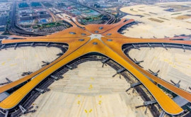 Как выглядит самый большой в мире аэропорт Дасин в Пекине 