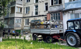 Imagini de groază apartament din capitală transformat în gunoiște