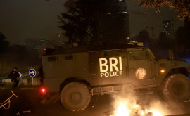 Imagini cu represiunea poliției franceze a protestelor