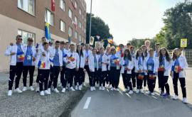 Sportivii moldoveni la Festivalul Olimpic al Tineretului European