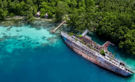 Catastrofă în paradis un vas de croazieră scufundat a devenit o atracție turistică