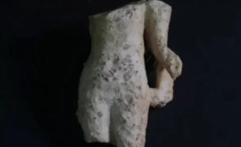 В Испании при раскопках древнеримской бани обнаружен фрагмент статуи нимфы