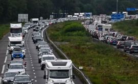 Ambuteiaje kilometrice aliniate pe șoselele din Franța