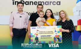 Familia Petrov va petrece o vacanță de neuitat în parcul de distracții LEGOLAND mulțumită FinComBank și Visa