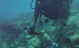 Obiecte de valoare găsite pe o navă care sa scufundat în largul coastei Egiptului