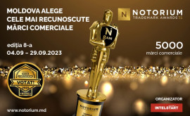 Participă și tu la concursul mărcilor recunoscute NOTORIUM TRADEMARK AWARDS 2023