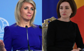 Zaharova a comentat cuvintele lui Sandu despre valorile europene