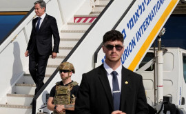 Blinken a sosit în Israel unde se va întîlni cu Netanyahu