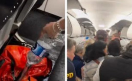 Incendiu întrun avion din cauza bagajului de mînă al unui pasager