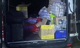 В микроавтобусе прибывшем из России обнаружен контрабандный товар