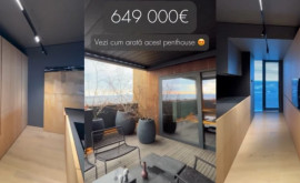 Penthouse din Chișinău vândut la prețul unui apartament din Monaco