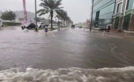 Сильное наводнение в Объединенных Арабских Эмиратах