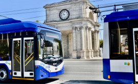 Cum vor circula astăzi troleibuzele în Chișinău