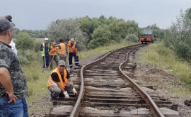 Reparația tronsonului de cale ferată Cahul Giurgiulești se tervigersează 