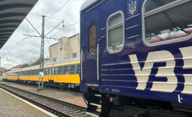 Primul tren direct a sosit din Cehia în Ucraina