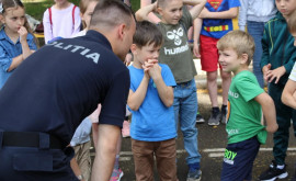 Copiii din Ungheni instruiți de oamenii legii