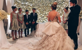 Председатель НБМ присутствовал на свадьбе внучки российского миллиардера 