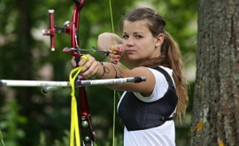Alexandra Mîrca a devenit campioană a Moldovei la tir cu arcul 