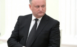 Dodon ia transmis condoleanțe lui Poroșenko