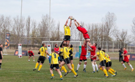 Naționala de rugby a Moldovei a suferit o înfrîngere