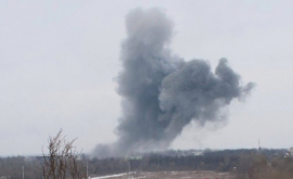 Ucraina Explozie urmată de un incendiu la un depozit de muniții