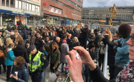 Manifestație la Stockholm împotriva terorismului