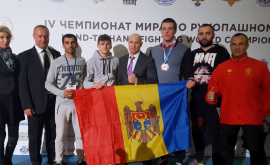 Moldova a obținut două medalii la Campionatul mondial de lupte corp la corp
