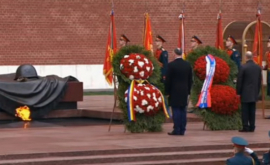 В День Победы у стен Кремля в Москве прозвучал гимн Молдовы ВИДЕО
