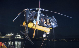 Вертолет рухнул в воду при посадке на яхту в Норвегии ВИДЕО