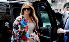 Melania Trump a purtat un sacou de 50000 de dolari în Sicilia