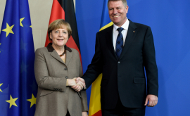 Iohannis și Merkel au discutat situația din Moldova 