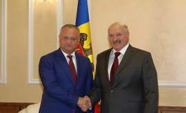 Ce au convenit Dodon şi Lukaşenko
