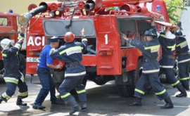Пожар на складе сухих веток в Кишинёве был локализован ФОТО