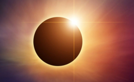 Eclipsa tolală de soare văzută live pe NOImd VIDEO