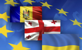 Moldova Georgia și Ucraina au adoptat o declarație privind integrarea europeană